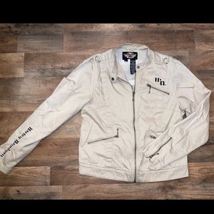 Harley Davidson Women’s Lightweight Motorcycle Jacket Size L